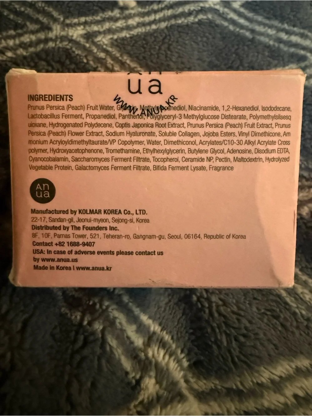 Peach 77 Niacin Enriched Cream - Peach